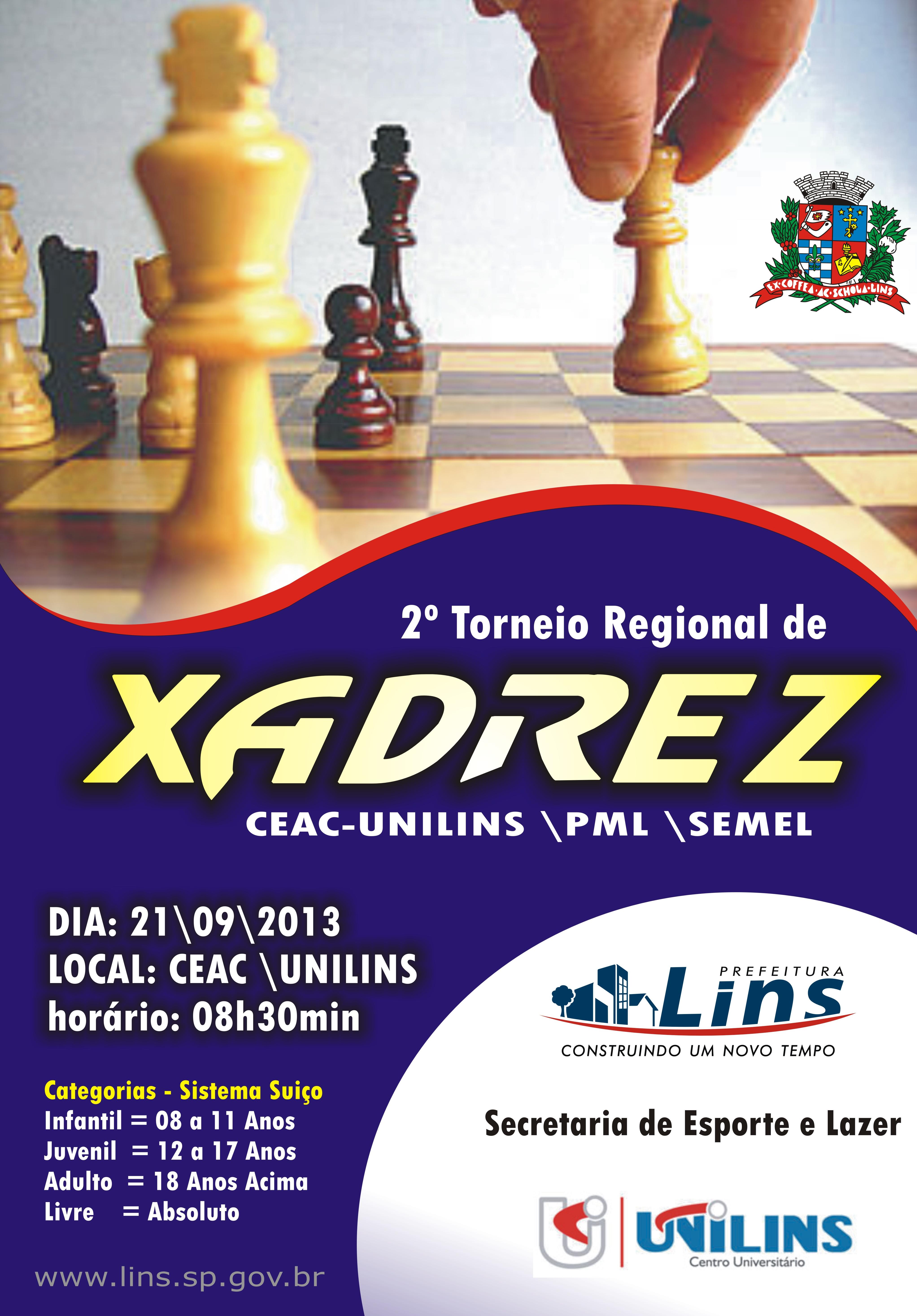 2&ordm; Torneio Regional de Xadrez 